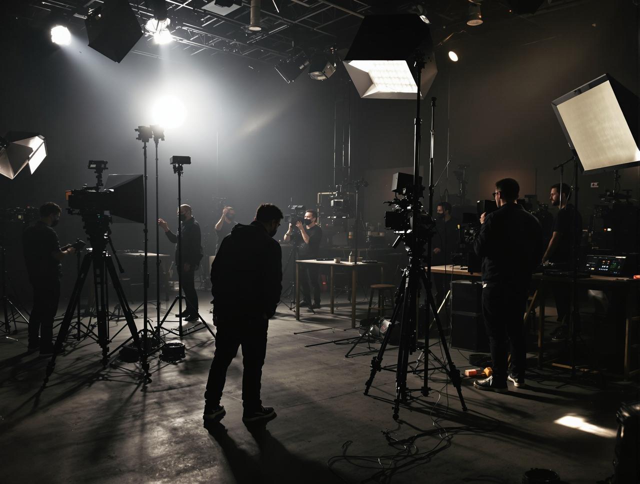 小蓝视频制作现场